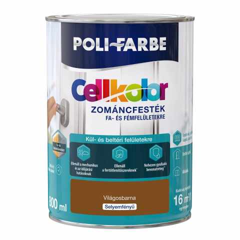 CELLKOLOR SF. ZOMÁNC FEKETE 0,8L