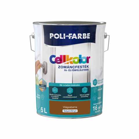 CELLKOLOR SF. ZOMÁNC FEKETE 5L