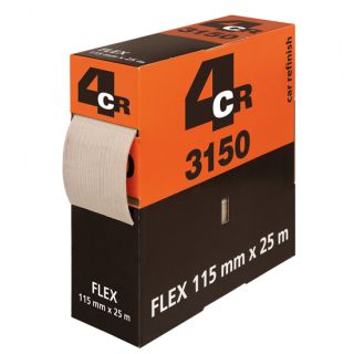 4CR 3150 FLEX szivacsos csiszolópapír P320 115mm x 25m, 200 lap / doboz