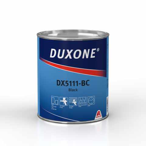 DUXONE DX5111 BASECOAT BLACK 3.5L