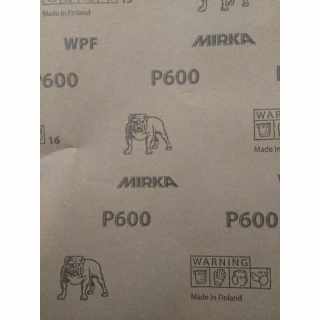 Mirka WPF P600 vizes csiszolópapír félív 140 x 230mm