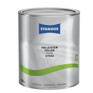 STANDOX VOC SYSTEM FILLER U7540 GREY 3.5L