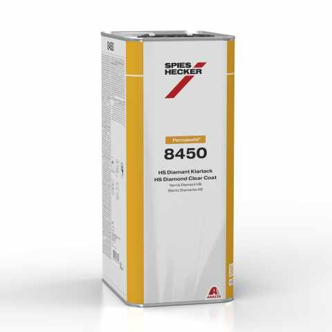 PERMASOLID HS DIAMOND CLEAR COAT 8450 5.0L