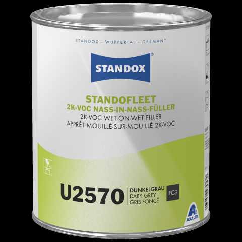 STANDOFLEET 2K VOC WET-ON-WET FILLER U2570 FC3 DARK GREY 3.5L
