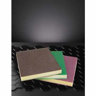 4CR 3610 DOUBLE CUT csiszolószivacs zöld (kb. P600/P800)