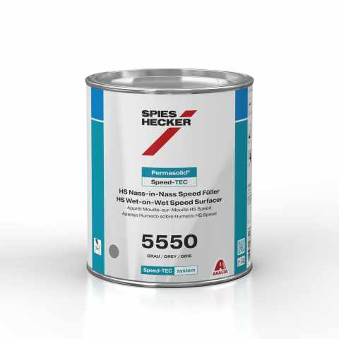 PERMASOLID HS WOW SPEED SURFACER 5550 GREY 3.5L