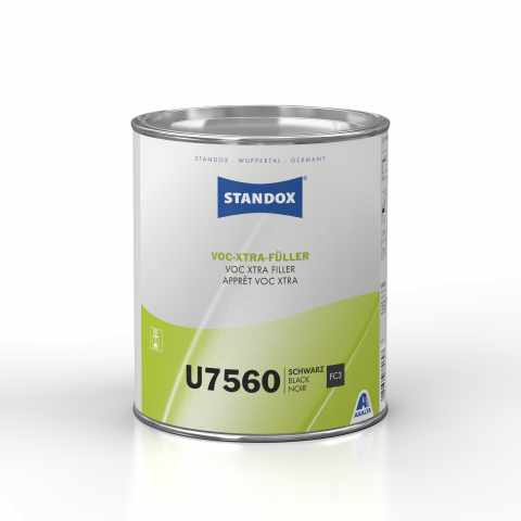 STANDOX VOC XTRA FILLER U7560 BLACK 3.5L