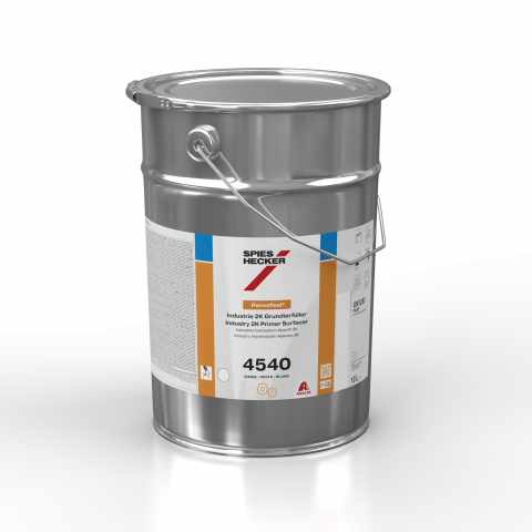 PERMAFLEET INDUSTRY 2K PRIMER SURFACER 4540 WHITE 10.0L