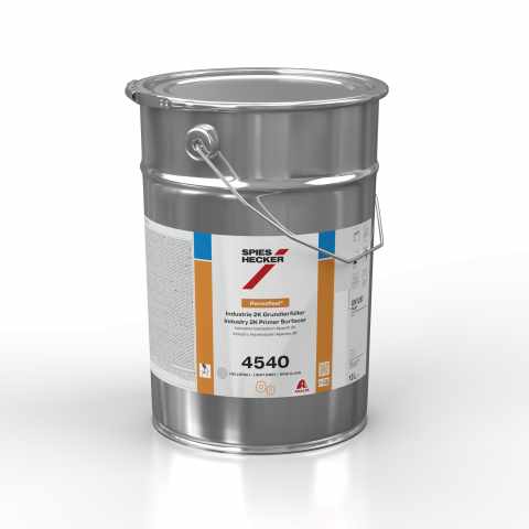 PERMAFLEET INDUSTRY 2K PRIMER SURFACER 4540 LIGHT GREY 10.0L