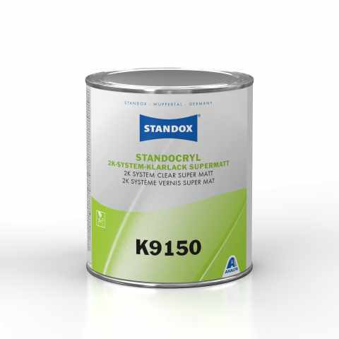 STANDOCRYL 2K SYSTEM CLEAR SUPER MATT K9150 0.8L