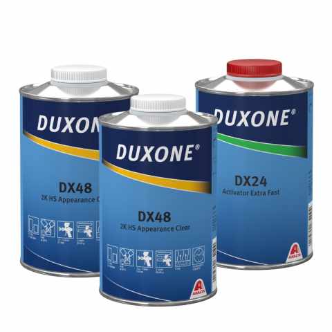 DUXONE DX48 2K HS CLEAR 1.0 L (2 db) + DX20 ACTIVATOR 1.0L (1 db)