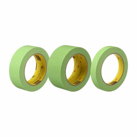 3M 26338 Scotch Performance 233+ maszkolószalag, zöld, 36mm x 55m 120C