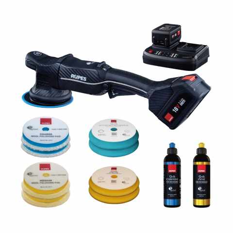 Rupes BigFoot HLR15 iBrid Polírozógép Base Szett