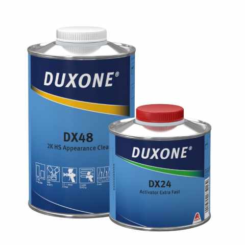 DUXONE DX48 2K HS CLEAR 1.0 L (1 db) + DX24 ACTIVATOR 0.5L (1 db)