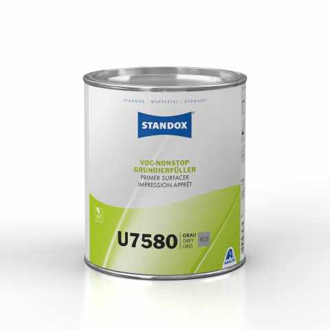 STANDOX VOC NONSTOP PRIMER SURFACER U7580 GREY 3.5L