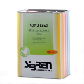 Sibren 2K AG Karcálló lakk 2:1 Acrylfilm 5,0L